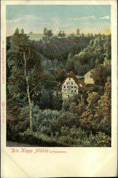 Die Kepp Mühle (Hosterwitz) Vorderseite
