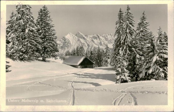 Untere Molseralp (Flumserberg) Vorderseite