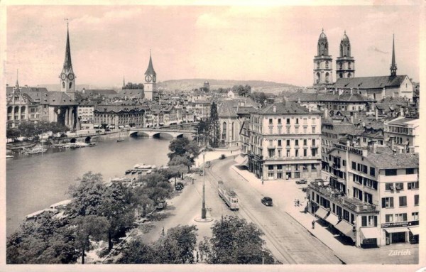 Zürich. 1936 Vorderseite