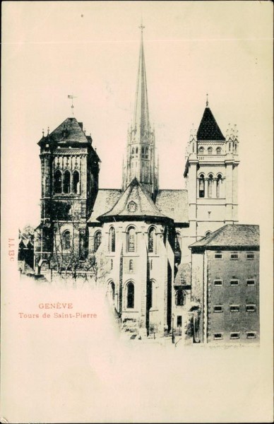 Genève/Tour de Saint-Pierre Vorderseite