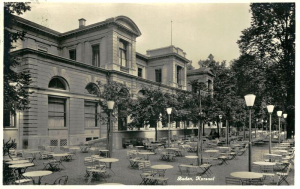 Baden, Kursaal Vorderseite