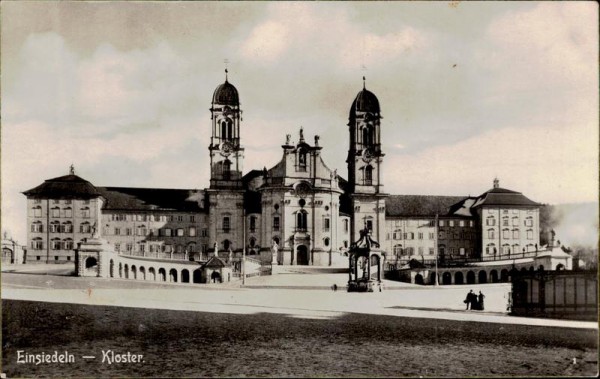 Einsiedeln - Kloster Vorderseite