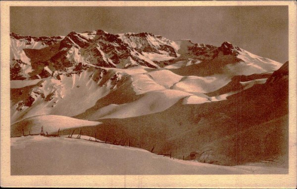 unbekannte Gebirgslandschaft Vorderseite