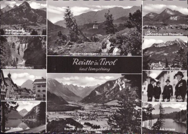 Reutte in Tirol und Umgebung