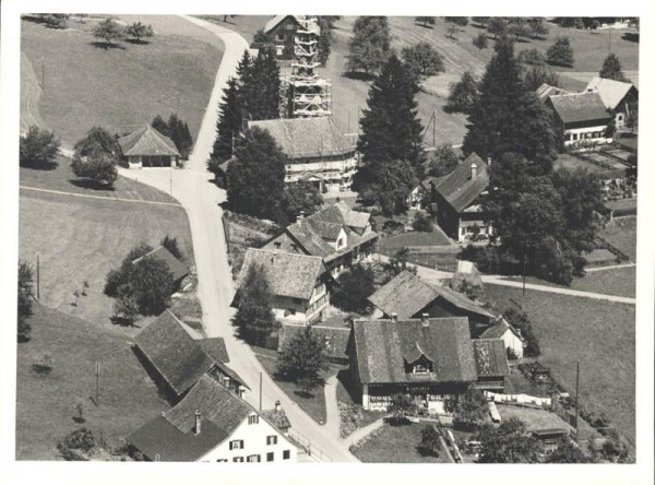 8816 Hirzel ZH, Dorfstr. 43-52, Ref. Kirche, Bergstr. Vorderseite