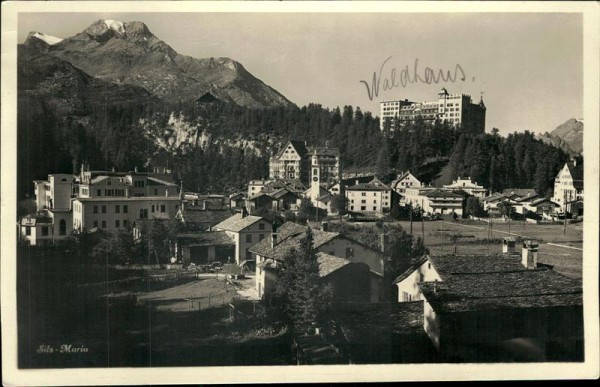 Sils im Engadin/Segl Vorderseite