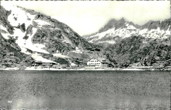 Grimsel-Passhöhe, Totensee Vorderseite