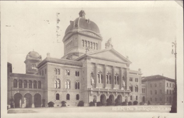 Bern, das Bundesgebäude