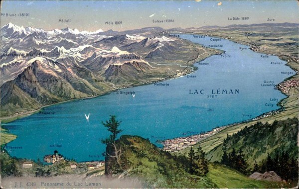 Lac Léman Vorderseite