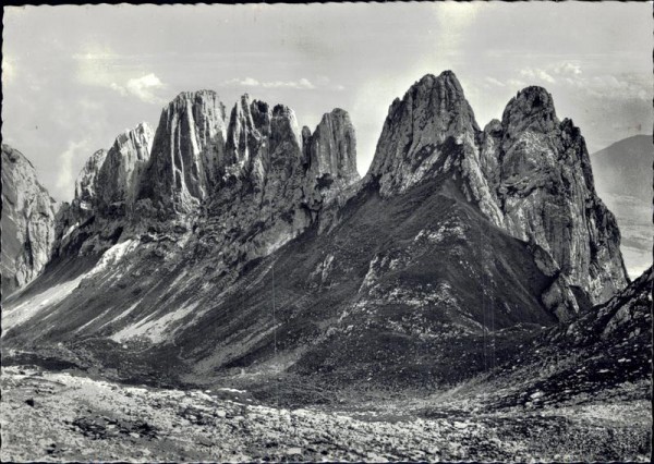 Kreuzberge vom Mutschensattel aus Vorderseite