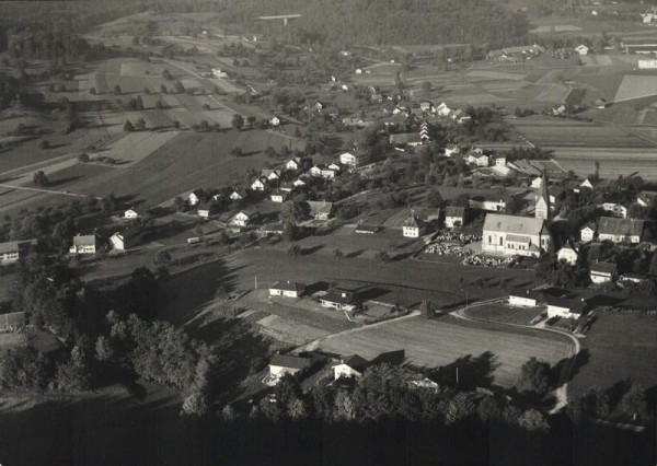 5512 Wohlenschwil AG, Katholische Pfarrkirche St. Leodegar Vorderseite