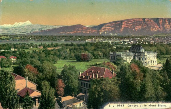 Genève et le Mont-Blanc Vorderseite