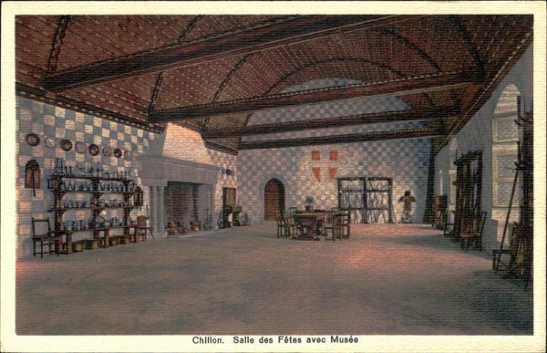 Schloss Chillon Vorderseite