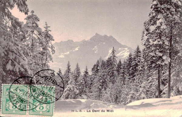 La dent du Midi Vorderseite