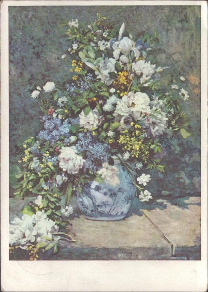 P.A. Renoir, Frühlingsblumen Vorderseite