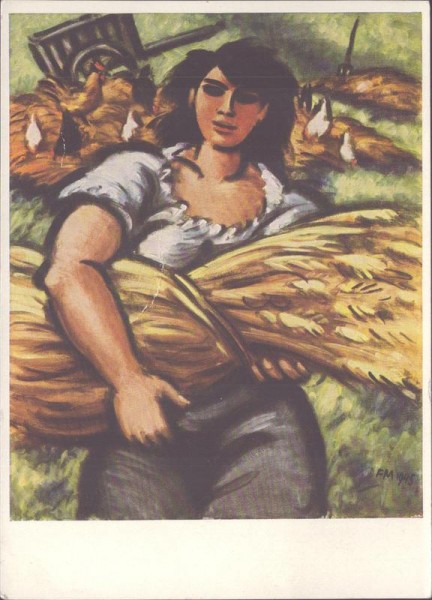 Masereel, Garbenträgerin Vorderseite