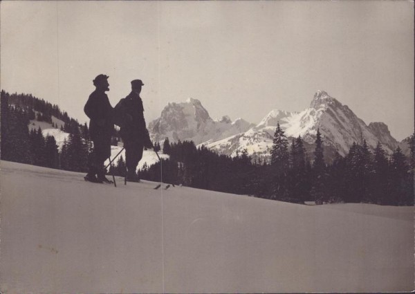 Skigelände Kübelialp Vorderseite