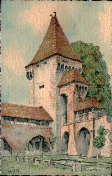 Estavayer-le-Lac/Château  Vorderseite