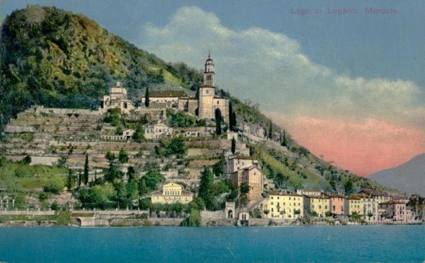 Morcote, Lago di Lugano Vorderseite