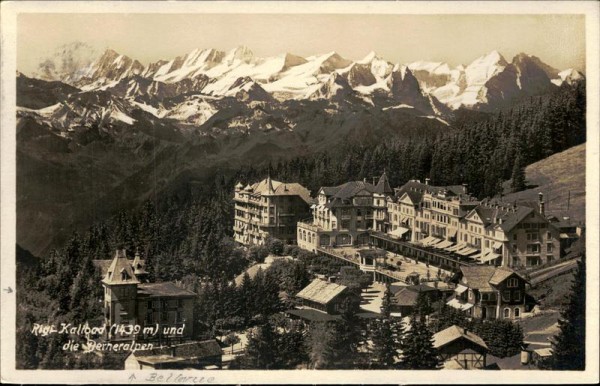 Rigi Kaltbad Vorderseite