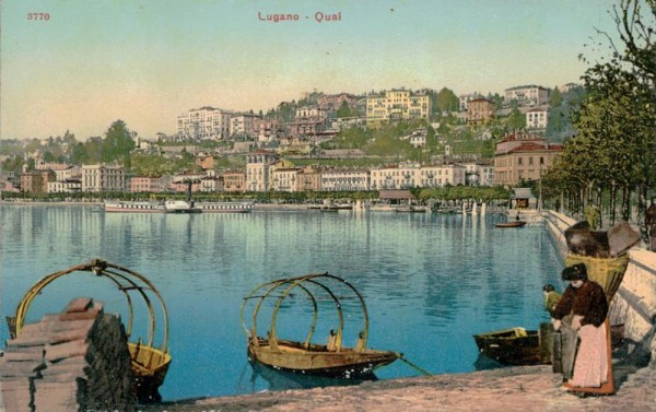 Lugano, Quai Vorderseite