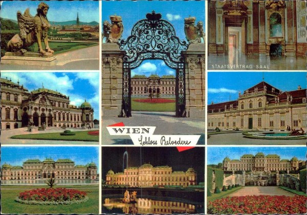 Schloss Belvedere (Wien) Vorderseite