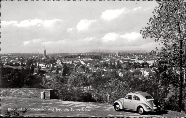 Blick auf Bonn-Endenich und Siedlung Tannenbusch Vorderseite
