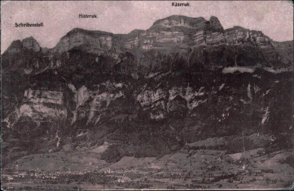 Käseruk, Hinterruk, Chäserugg, Hinterugg Vorderseite