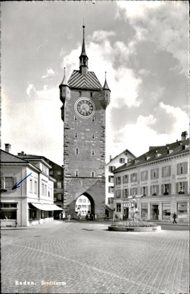 Baden (Stadtturm) Vorderseite