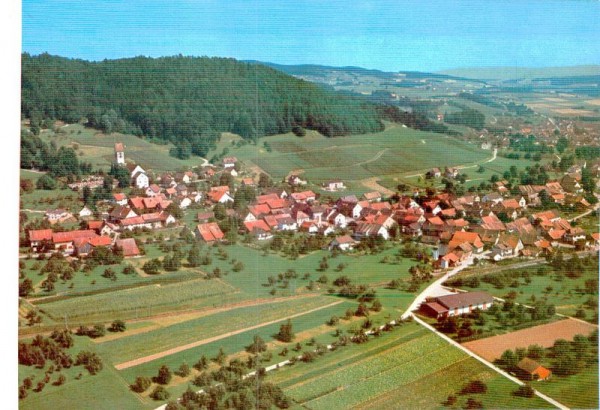 Unterstammheim ZH - Flugaufnahmen Vorderseite