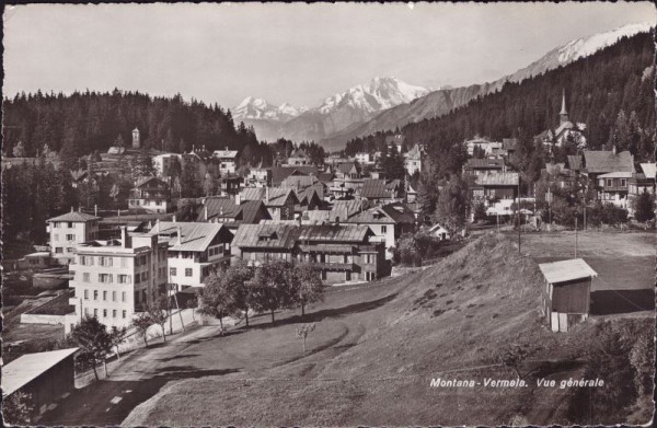 Montana-Vermala, Vue général