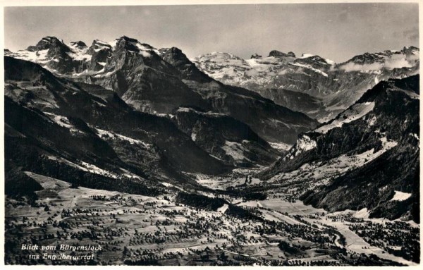 Blick zum Bürgenstock ins Engelbergertal Vorderseite