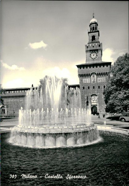 Castello Sforzesco (Milano) Vorderseite