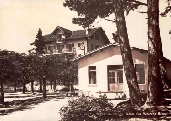 Signal de Bougy. Hôtel des Horizons Bleus. Vorderseite