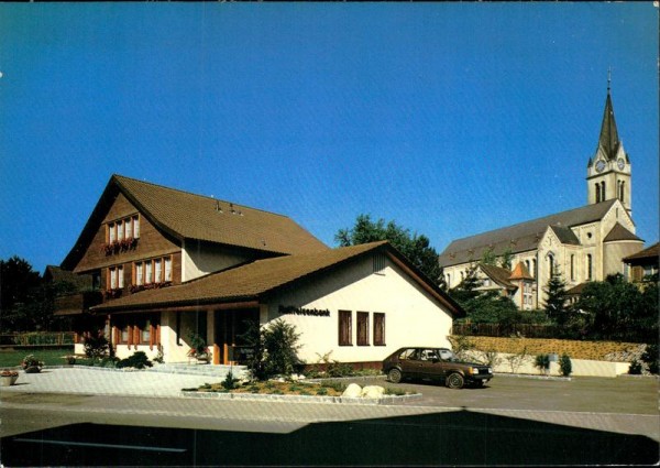 Bütschwil, Raiffeisenbank Vorderseite