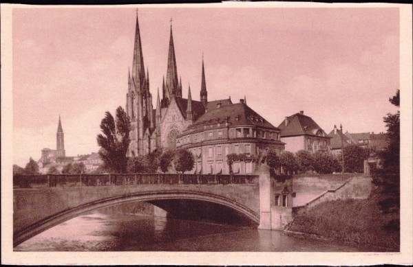 Strasbourg Eglise Saint-Paul et Cathédrale