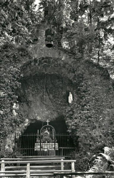 Marbach, Lourdes Grotte Vorderseite