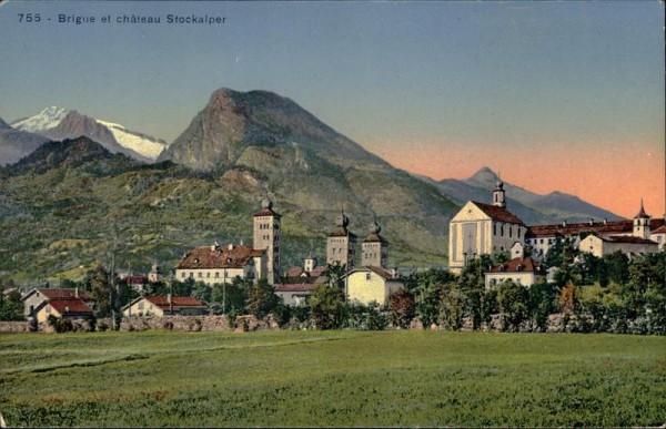 Stockalperschloss (Brig) Vorderseite