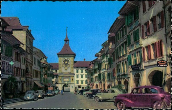 Murten, Hauptgasse Vorderseite