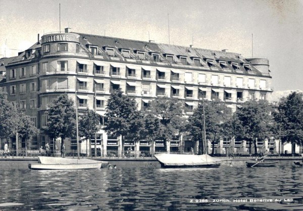 Zürich, Hotel Bellerive au Lac Vorderseite