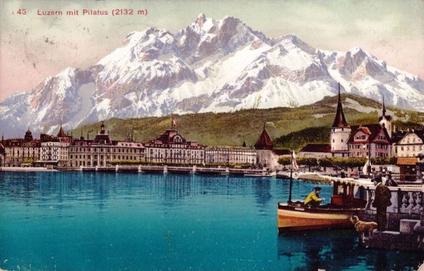 Luzern mit Pilatus (2132m)