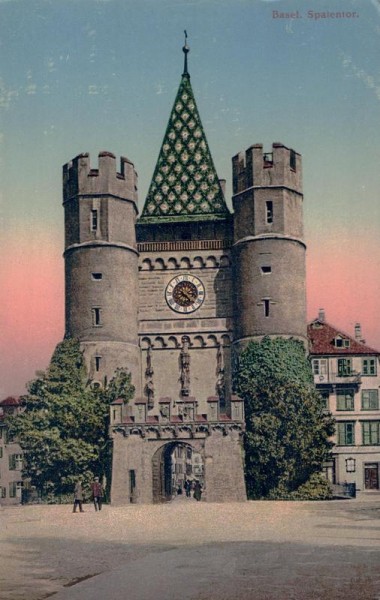 Basel. Spalentor Vorderseite
