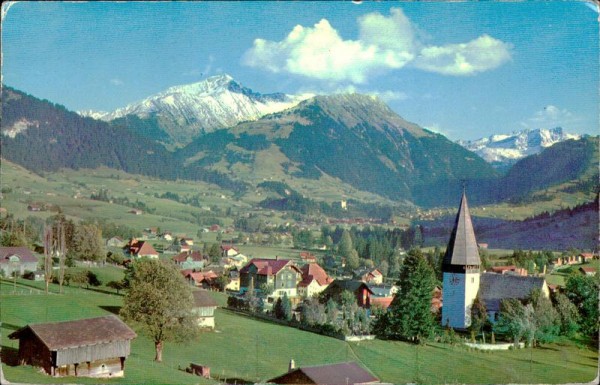 Saanen und Gstaad Vorderseite