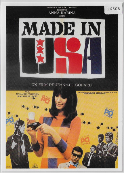 Made in USA de Jean-Luc Godard F 1966 - Anna Karina