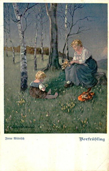 irene Wittrich,Dorffrühling Vorderseite