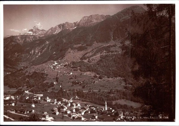 Chiesa in Valmalenco Vorderseite