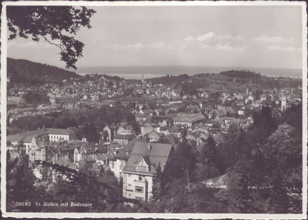 St. Gallen mit Bodensee