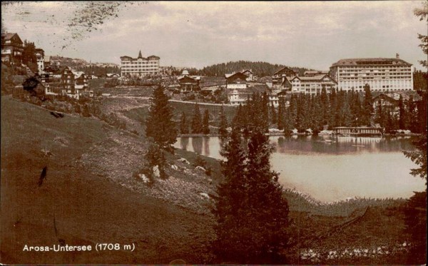 Arosa-Untersee (1708 m) Vorderseite