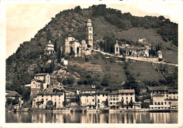 Lago di Lugano. Morcote Vorderseite