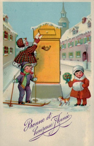 Bonne et heureuse Année Vorderseite